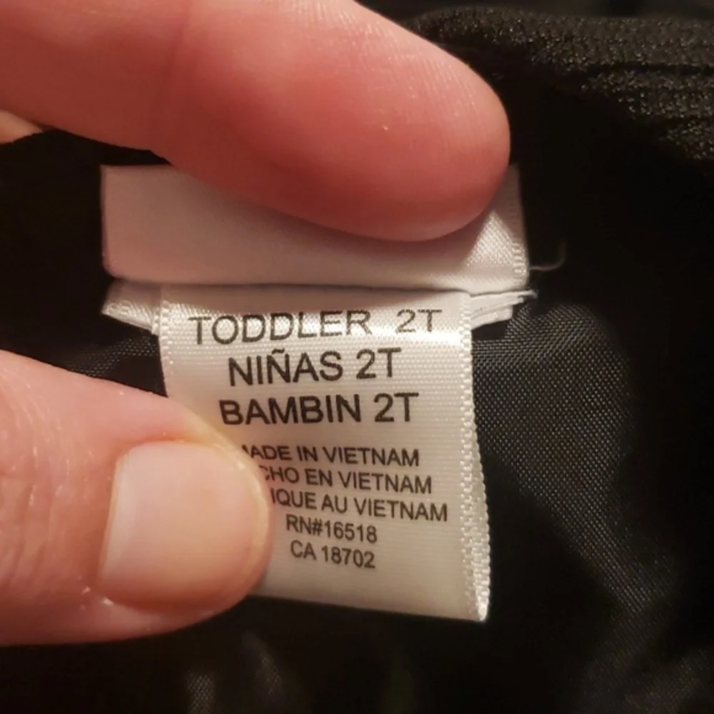 Toddler‎ dress size 2T